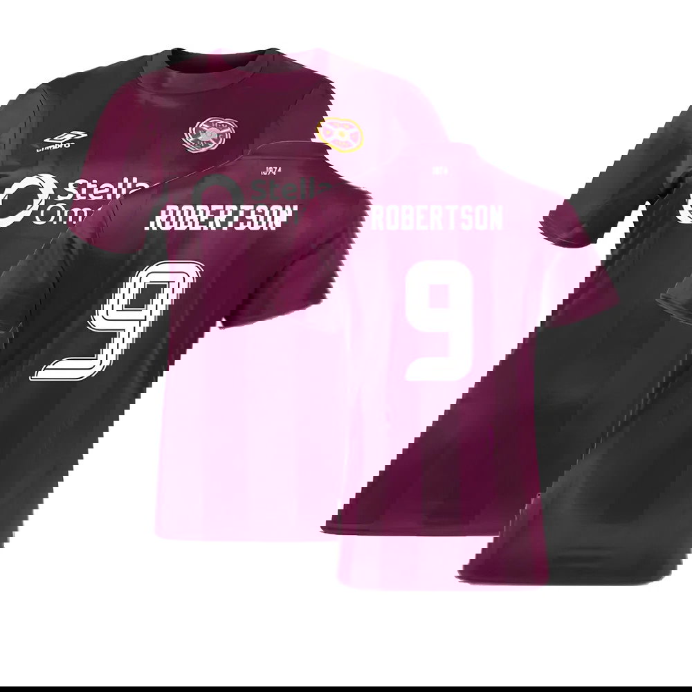 2024-2025 Hearts Home Shirt (Womens) (Robertson 9)