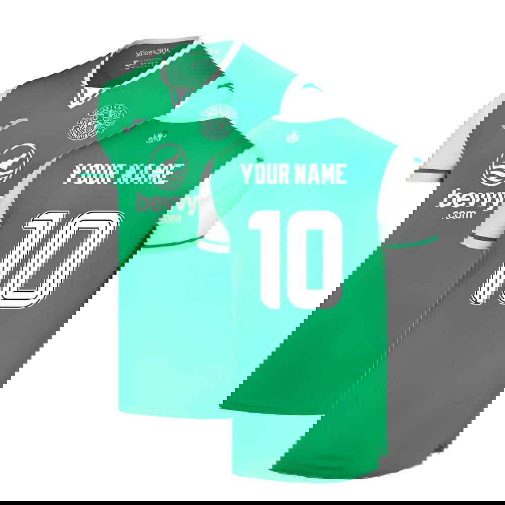 2024-2025 Hibernian Home Shirt (Your Name)