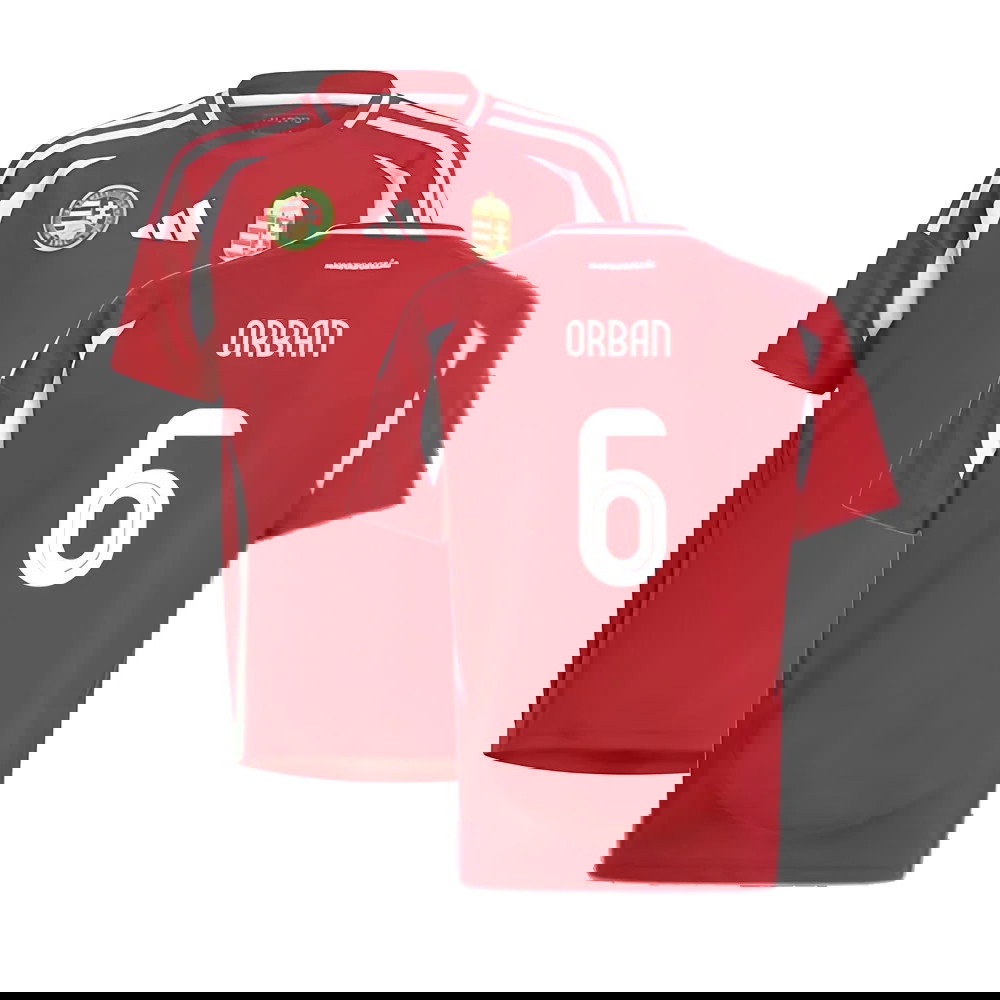 2024-2025 Hungary Home Shirt (Kids) (ORBAN 6)