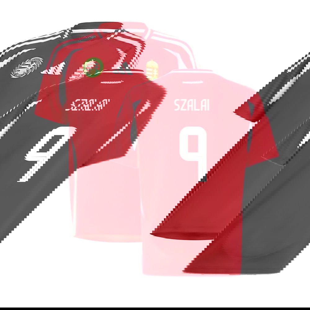 2024-2025 Hungary Home Shirt (Kids) (SZALAI 9)