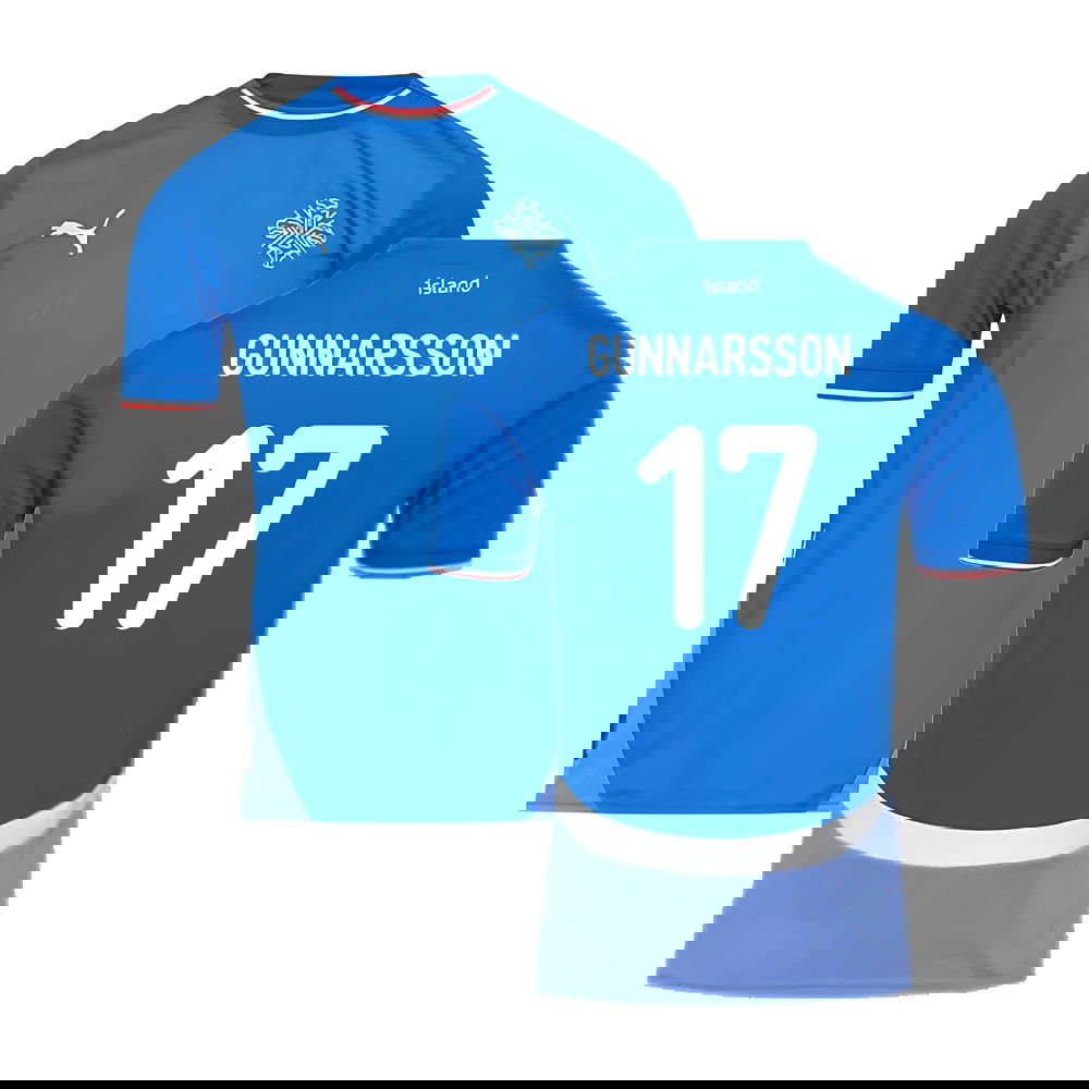 2024-2025 Iceland Home Shirt (Gunnarsson 17)