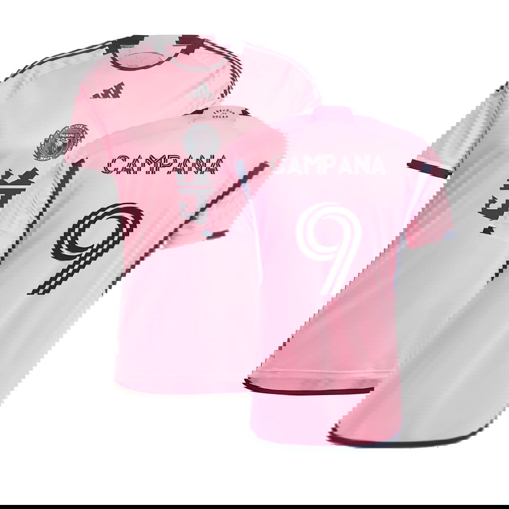 2024-2025 Inter Miami Authentic Home Shirt (Campana 9)