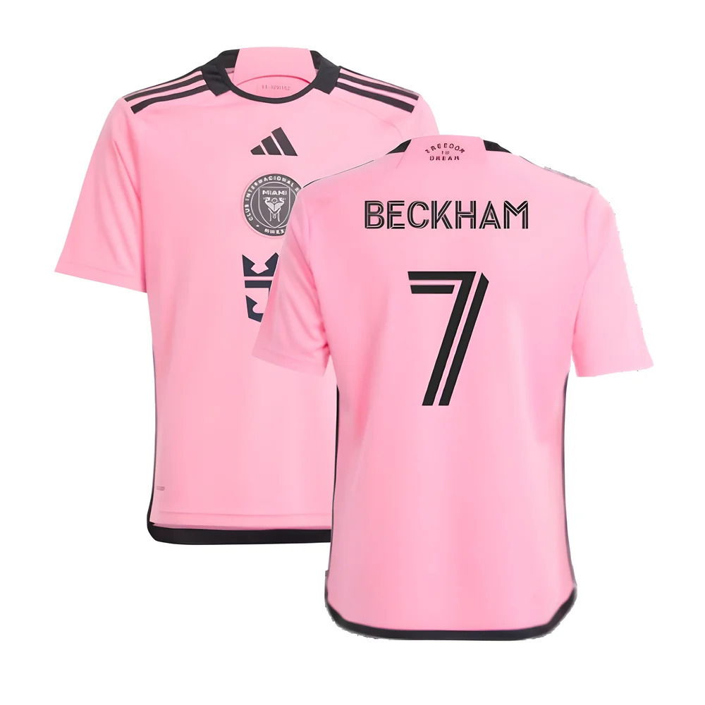 2024-2025 Inter Miami Home Shirt (Kids) (Beckham 7)