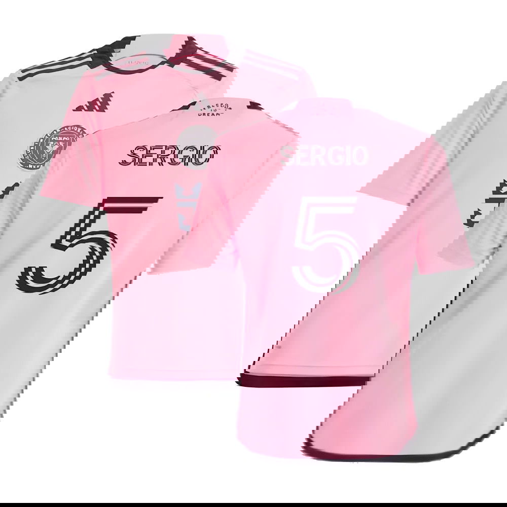 2024-2025 Inter Miami Home Shirt (Kids) (Sergio 5)