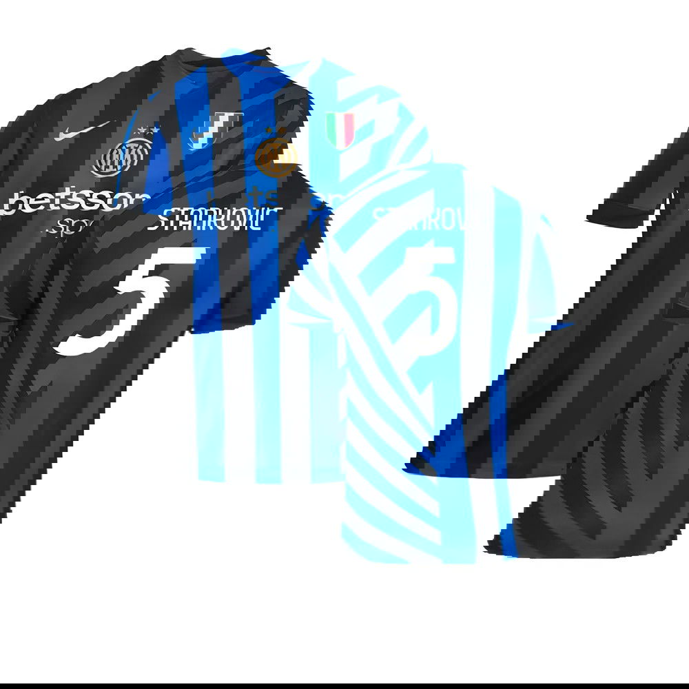 2024-2025 Inter Milan Home Shirt (Stankovic 5)