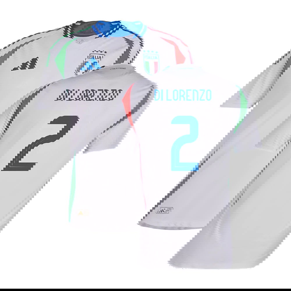 2024-2025 Italy Authentic Away Shirt (DI LORENZO 2)