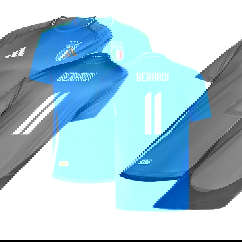 2024-2025 Italy Authentic Home Shirt (BERARDI 11)
