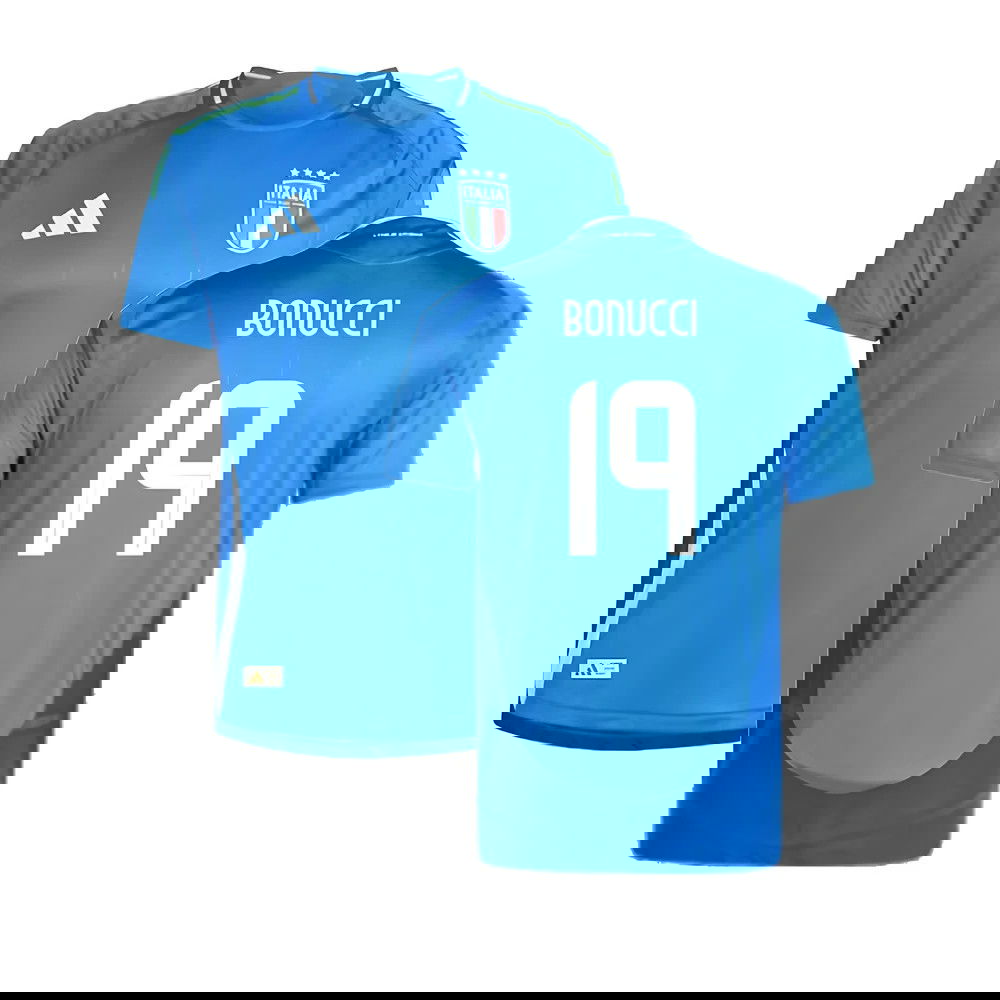 2024-2025 Italy Authentic Home Shirt (BONUCCI 19)