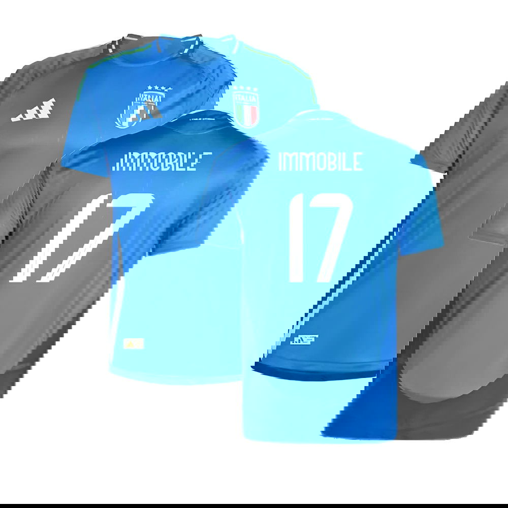 2024-2025 Italy Authentic Home Shirt (IMMOBILE 17)