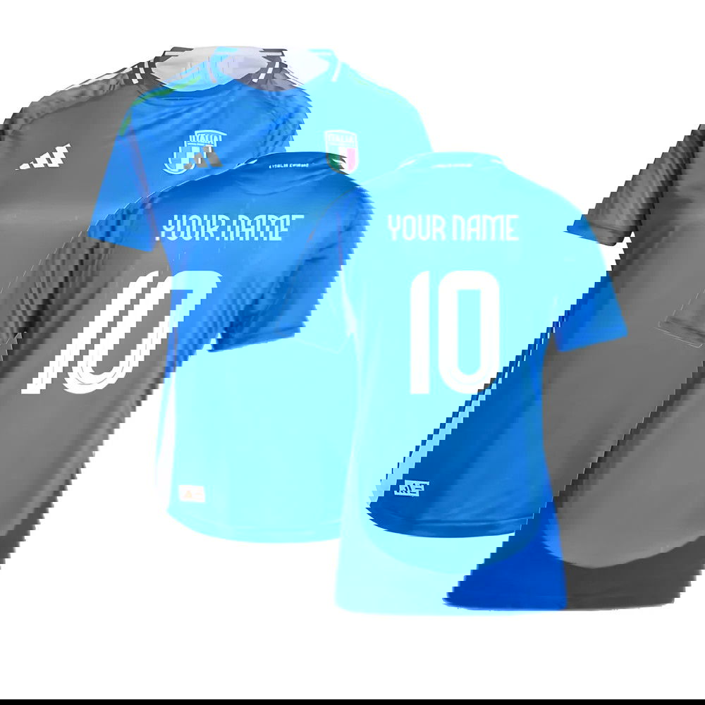 2024-2025 Italy Authentic Home Shirt (Ladies) (Your Name)