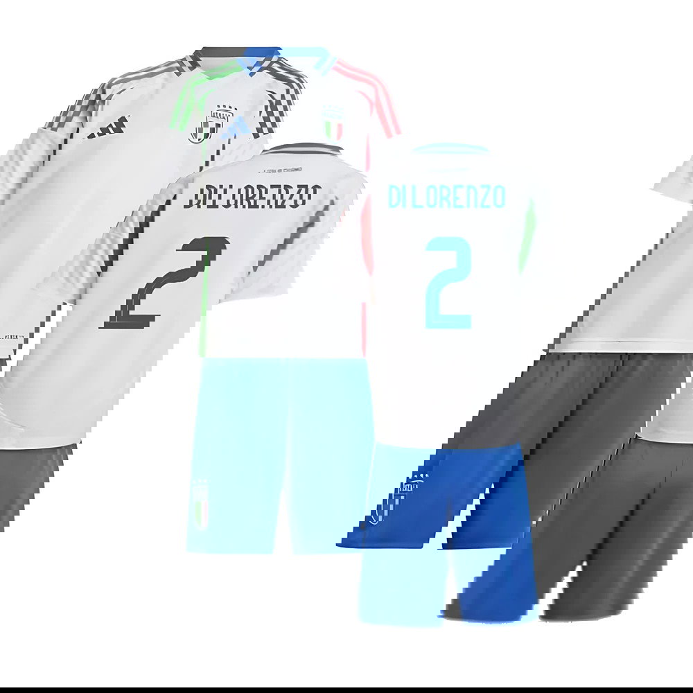 2024-2025 Italy Away Mini Kit (DI LORENZO 2)