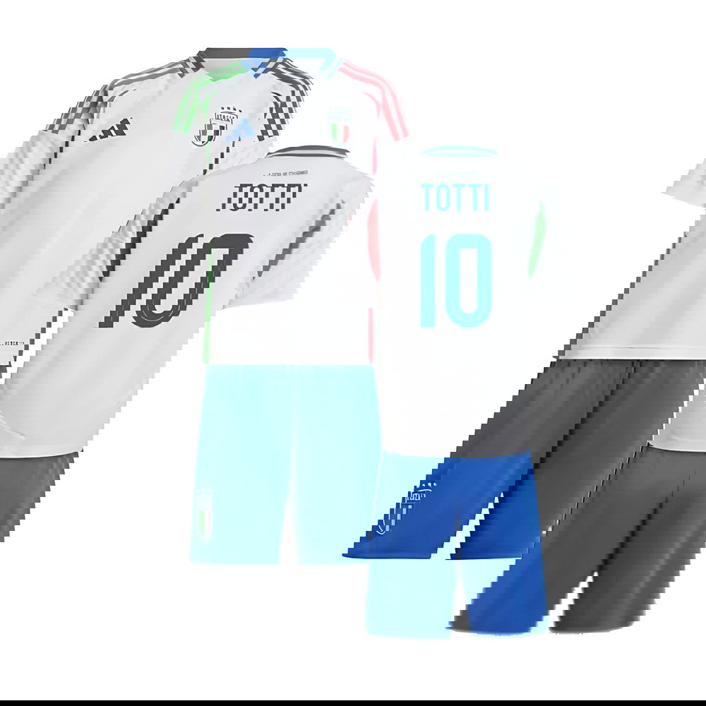 2024-2025 Italy Away Mini Kit (TOTTI 10)
