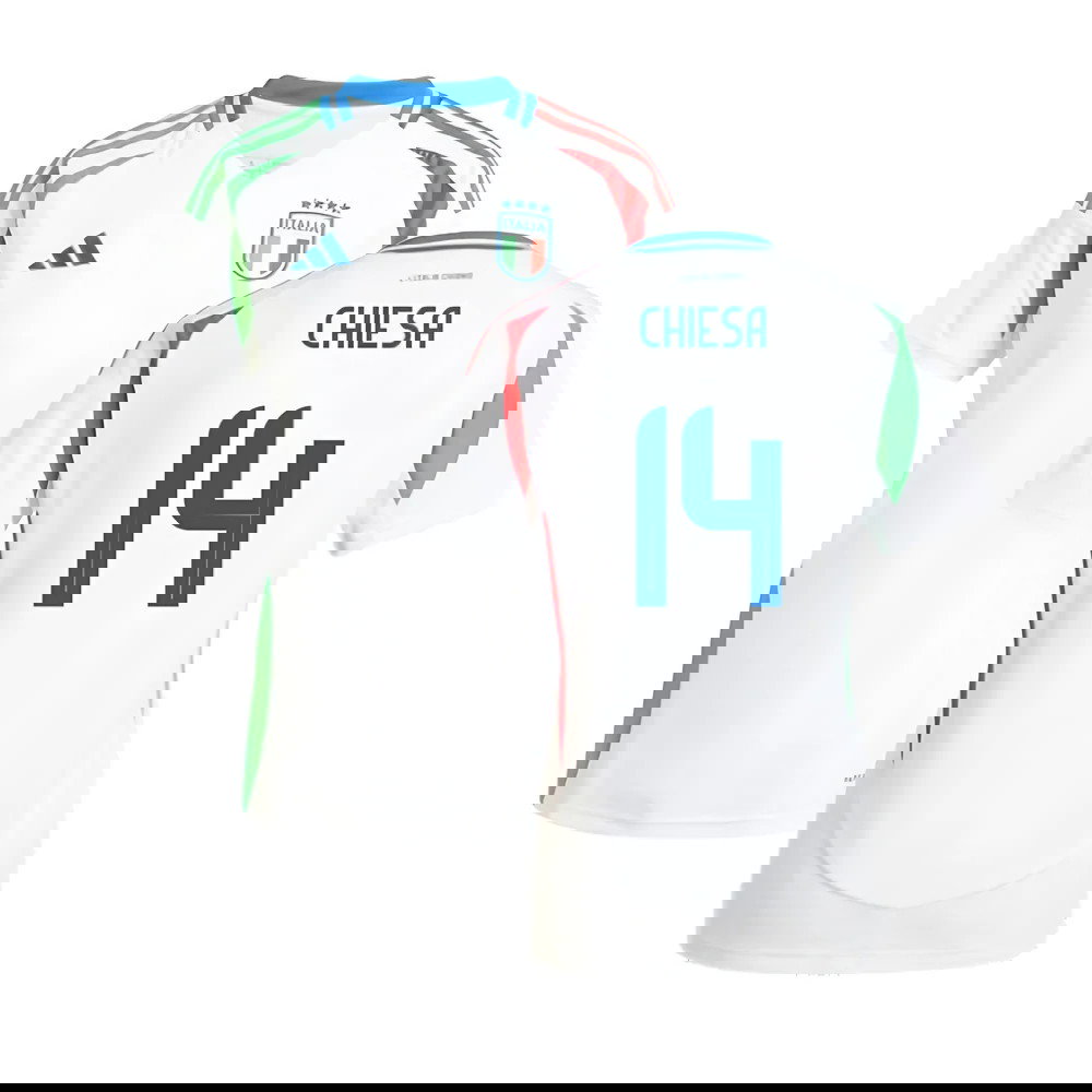 2024-2025 Italy Away Shirt (Ladies) (CHIESA 14)