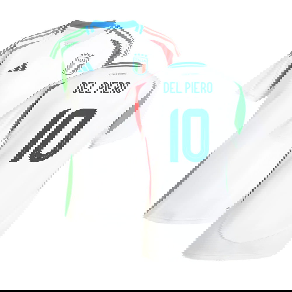 2024-2025 Italy Away Shirt (Ladies) (DEL PIERO 10)
