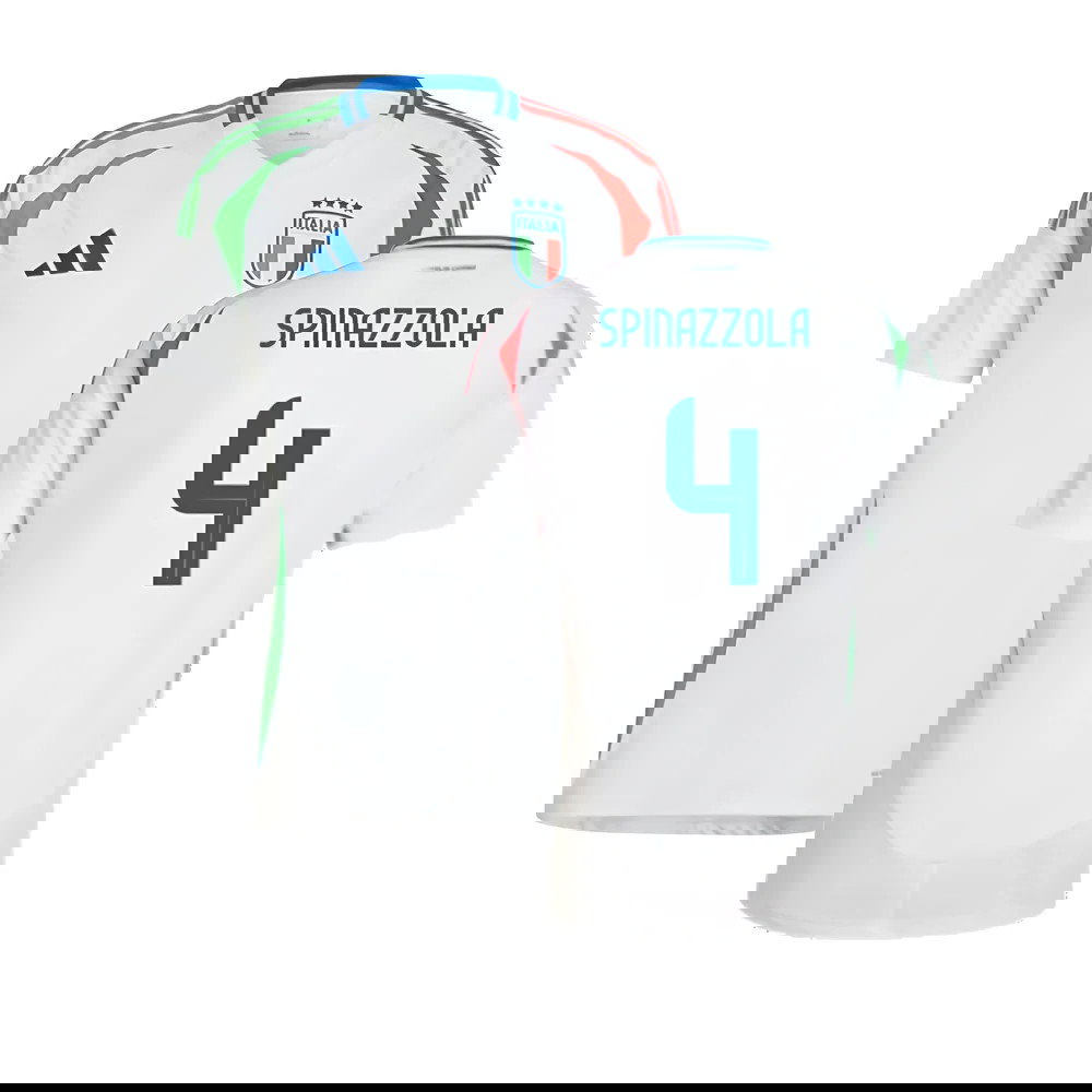 2024-2025 Italy Away Shirt (SPINAZZOLA 4)