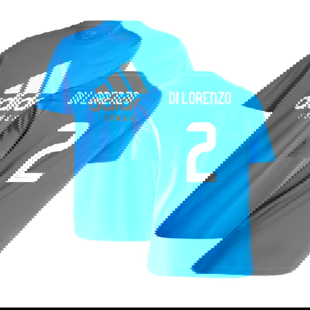 2024-2025 Italy DNA Graphic Tee (Blue) (DI LORENZO 2)