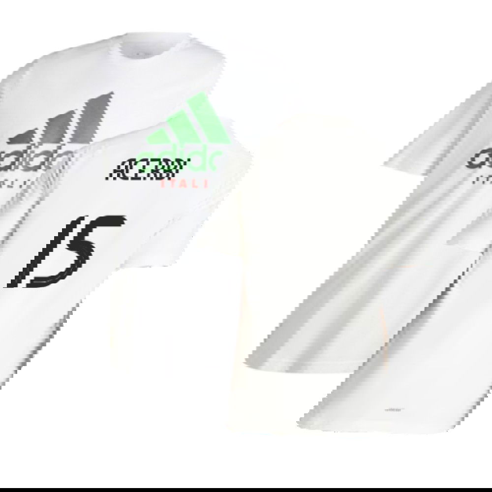 2024-2025 Italy DNA Graphic Tee (White) (ACERBI 15)