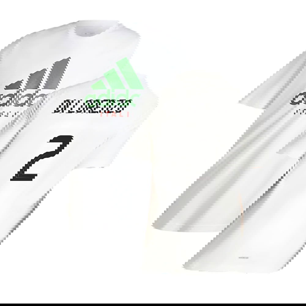 2024-2025 Italy DNA Graphic Tee (White) (DI LORENZO 2)