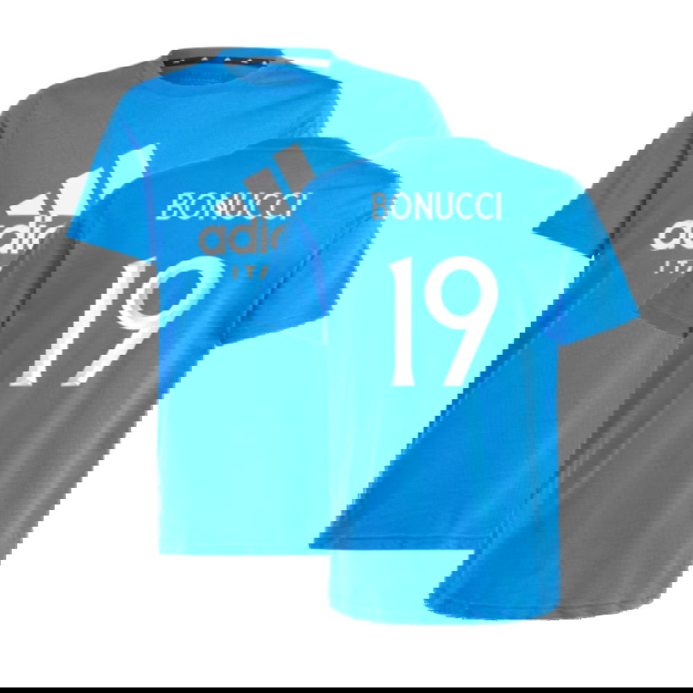 2024-2025 Italy DNA Tee (Blue) - Kids (BONUCCI 19)