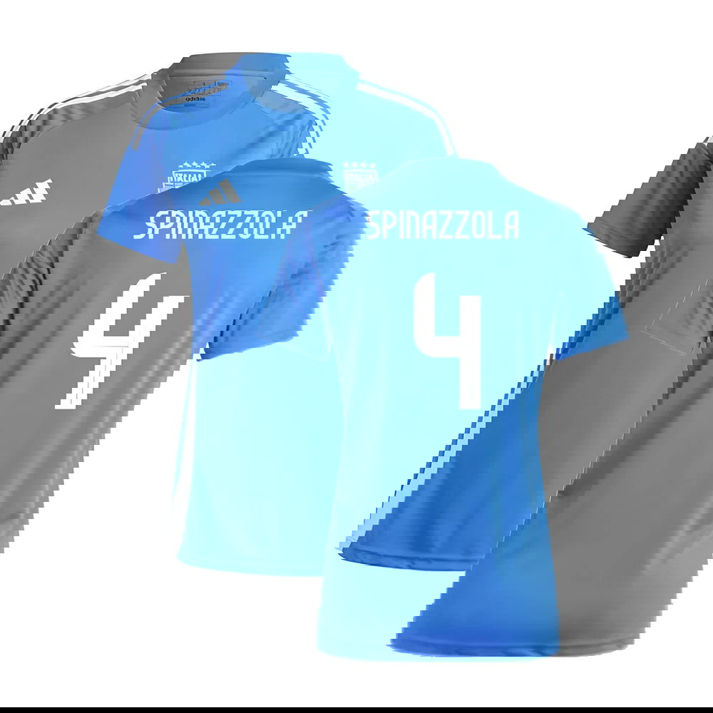 2024-2025 Italy Home Fan Jersey (Ladies) (SPINAZZOLA 4)