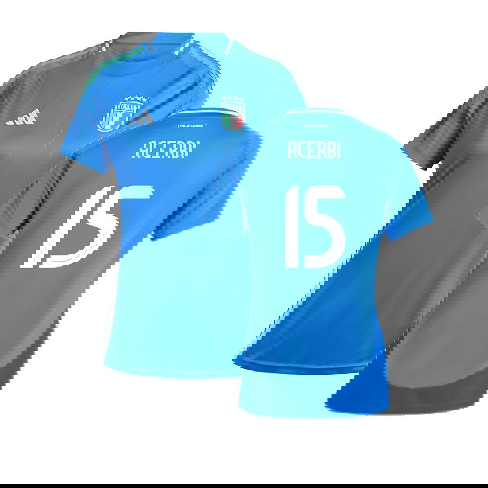 2024-2025 Italy Home Shirt (Ladies) (ACERBI 15)