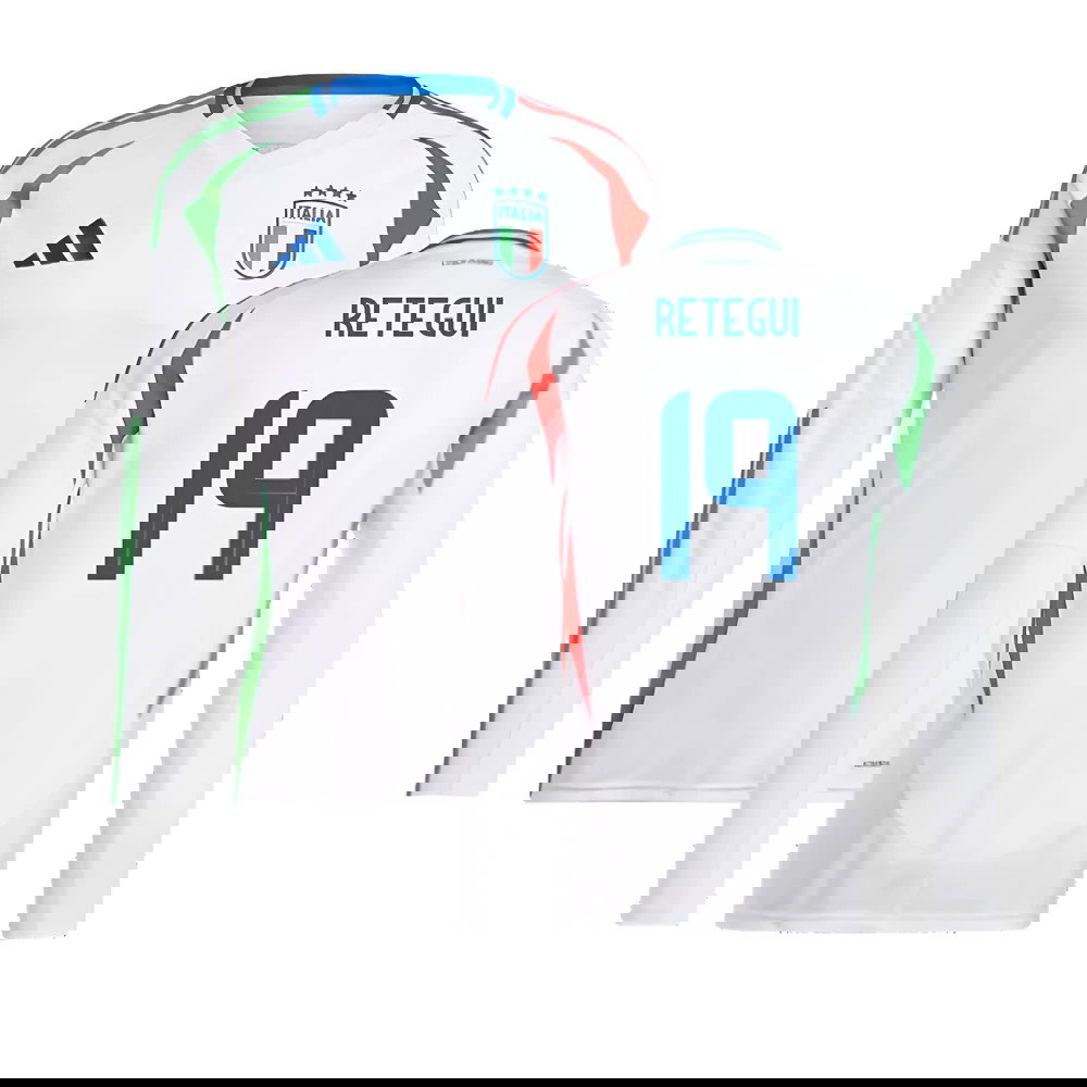 2024-2025 Italy Long Sleeve Away Shirt (RETEGUI 19)