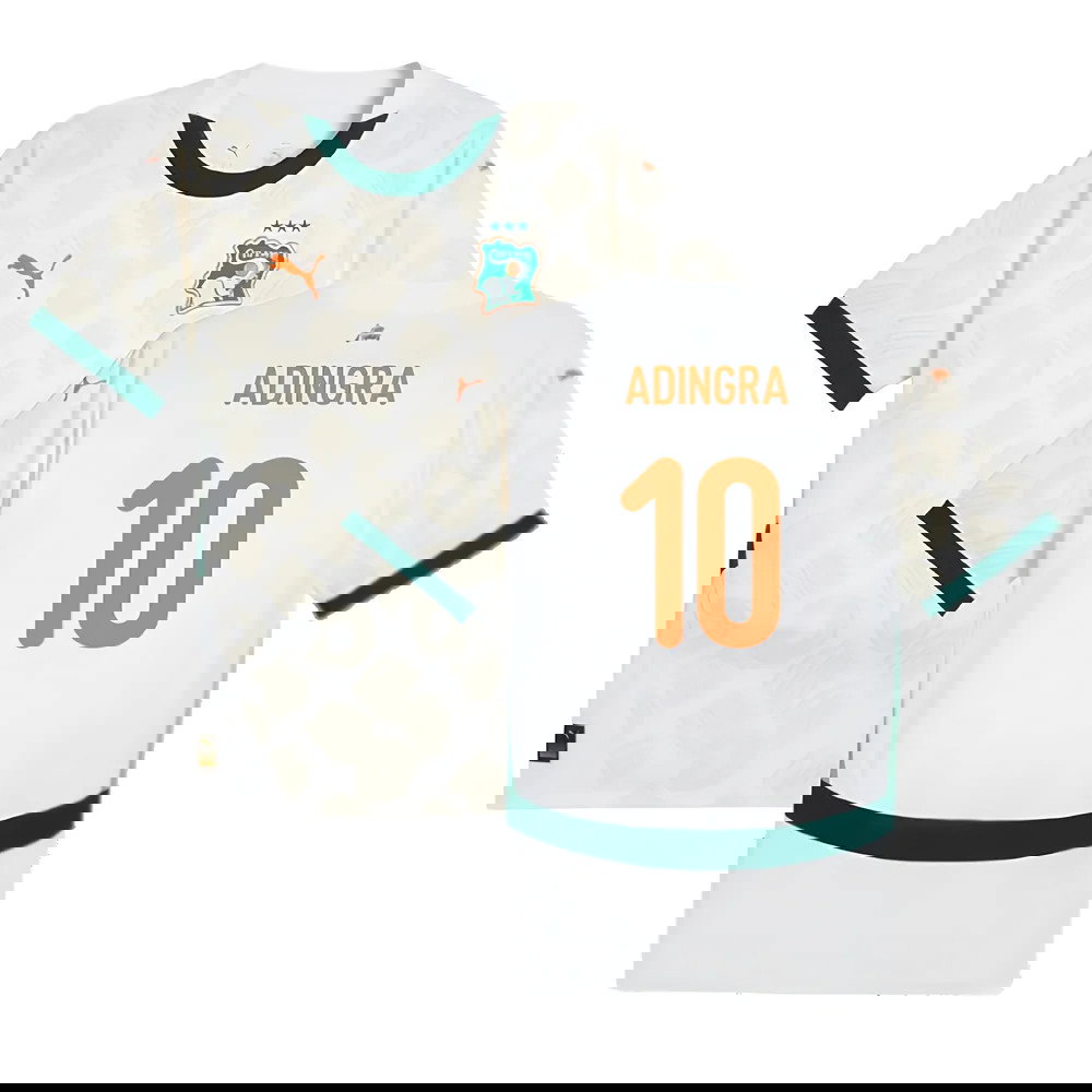 2024-2025 Ivory Coast Away Shirt (Adingra 10)