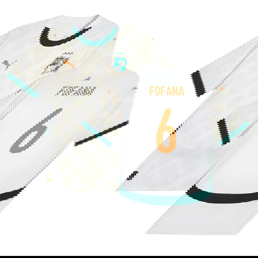 2024-2025 Ivory Coast Away Shirt (Fofana 6)