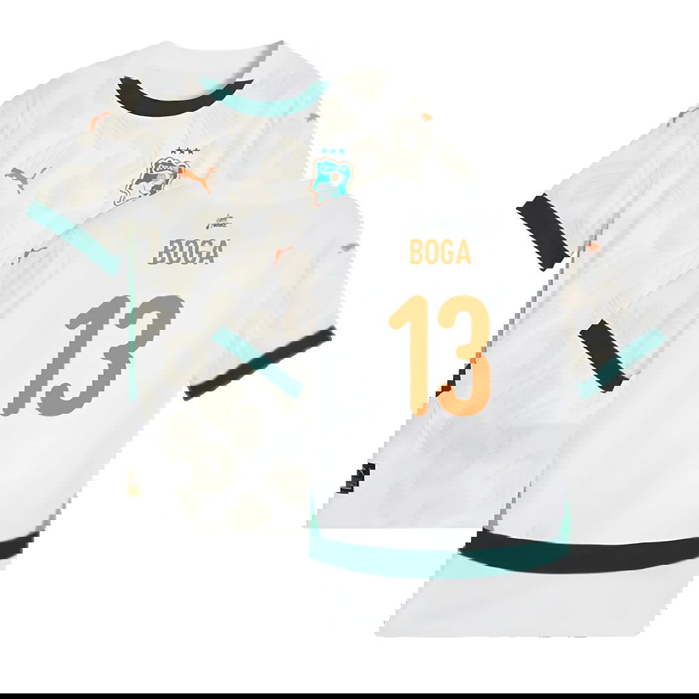 2024-2025 Ivory Coast Away Shirt (Kids) (Boga 13)