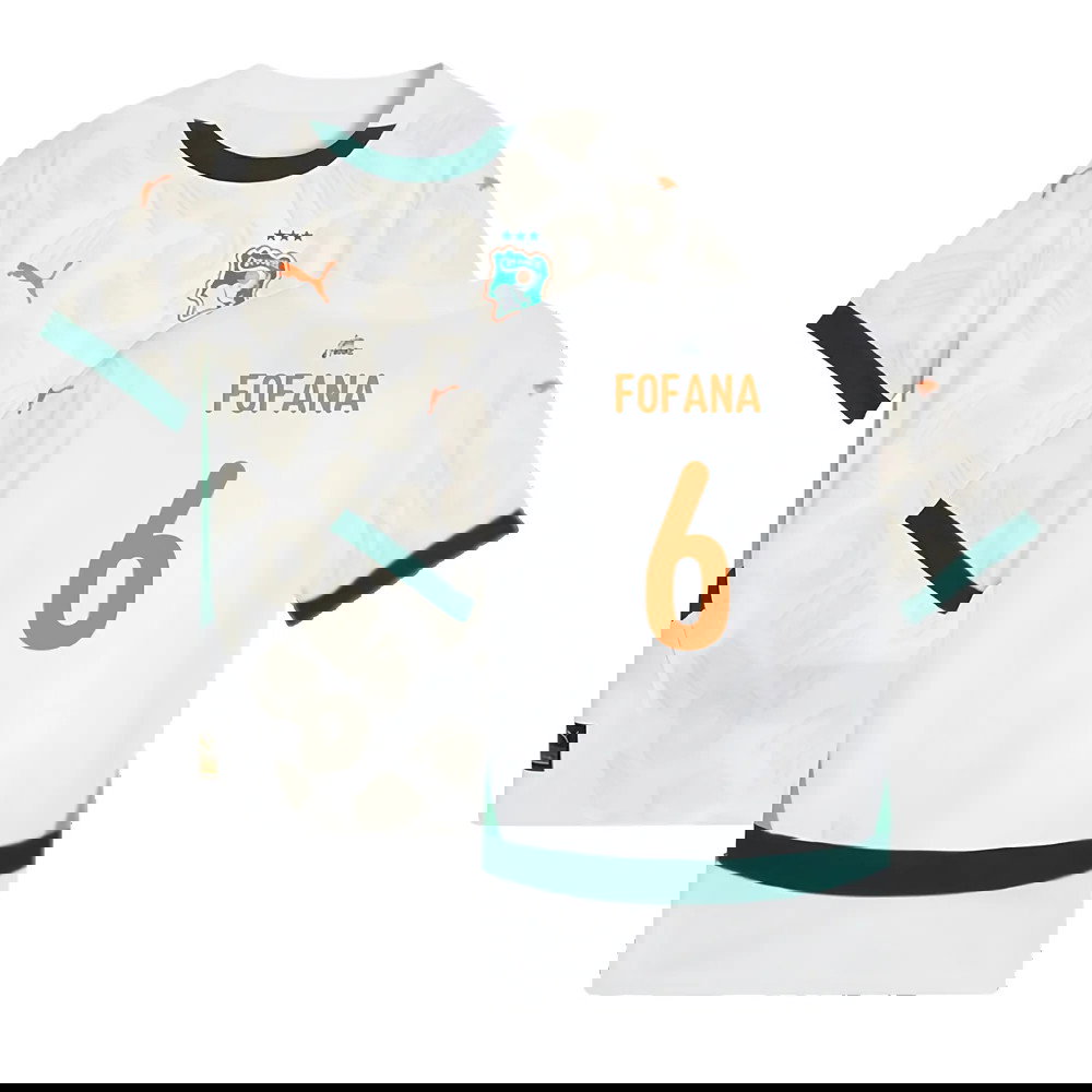 2024-2025 Ivory Coast Away Shirt (Kids) (Fofana 6)