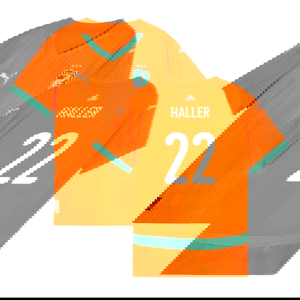 2024-2025 Ivory Coast Home Shirt (Kids) (Haller 22)