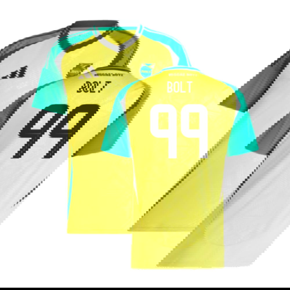 2024-2025 Jamaica Home Shirt (Bolt 99)