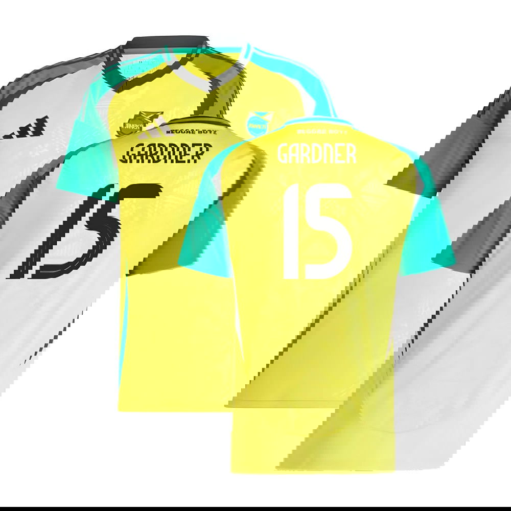 2024-2025 Jamaica Home Shirt (Gardner 15)