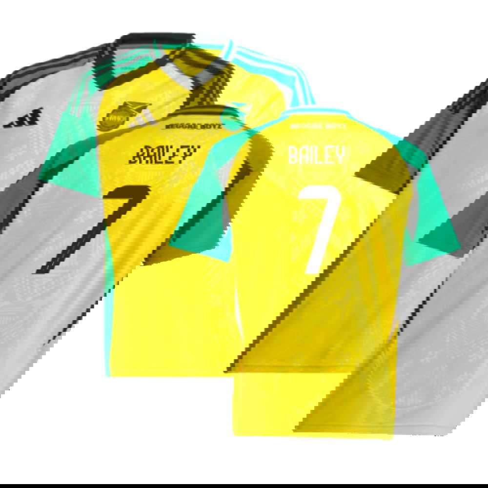 2024-2025 Jamaica Home Shirt (Kids) (Bailey 7)