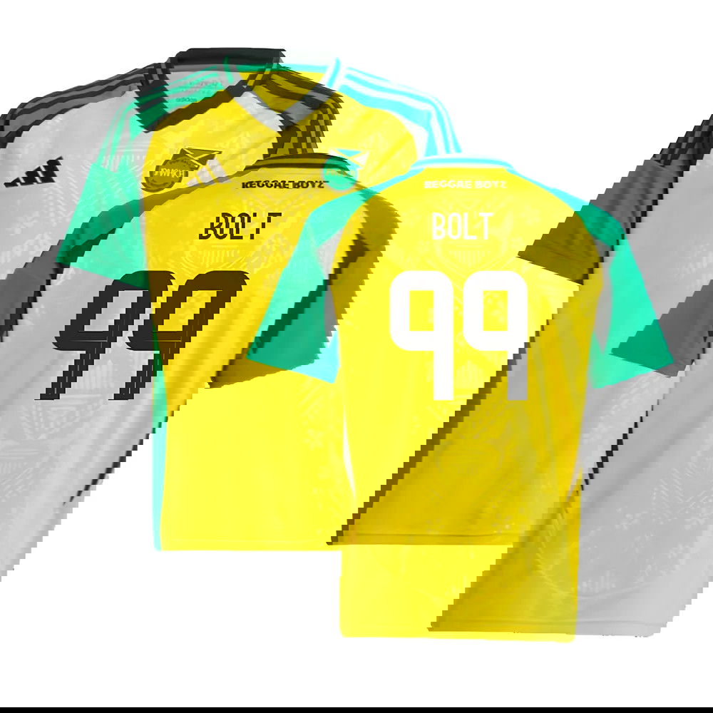 2024-2025 Jamaica Home Shirt (Kids) (Bolt 99)