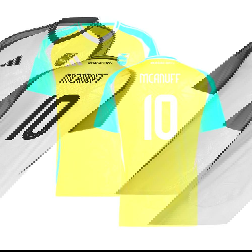 2024-2025 Jamaica Home Shirt (Womens) (McAnuff 10)