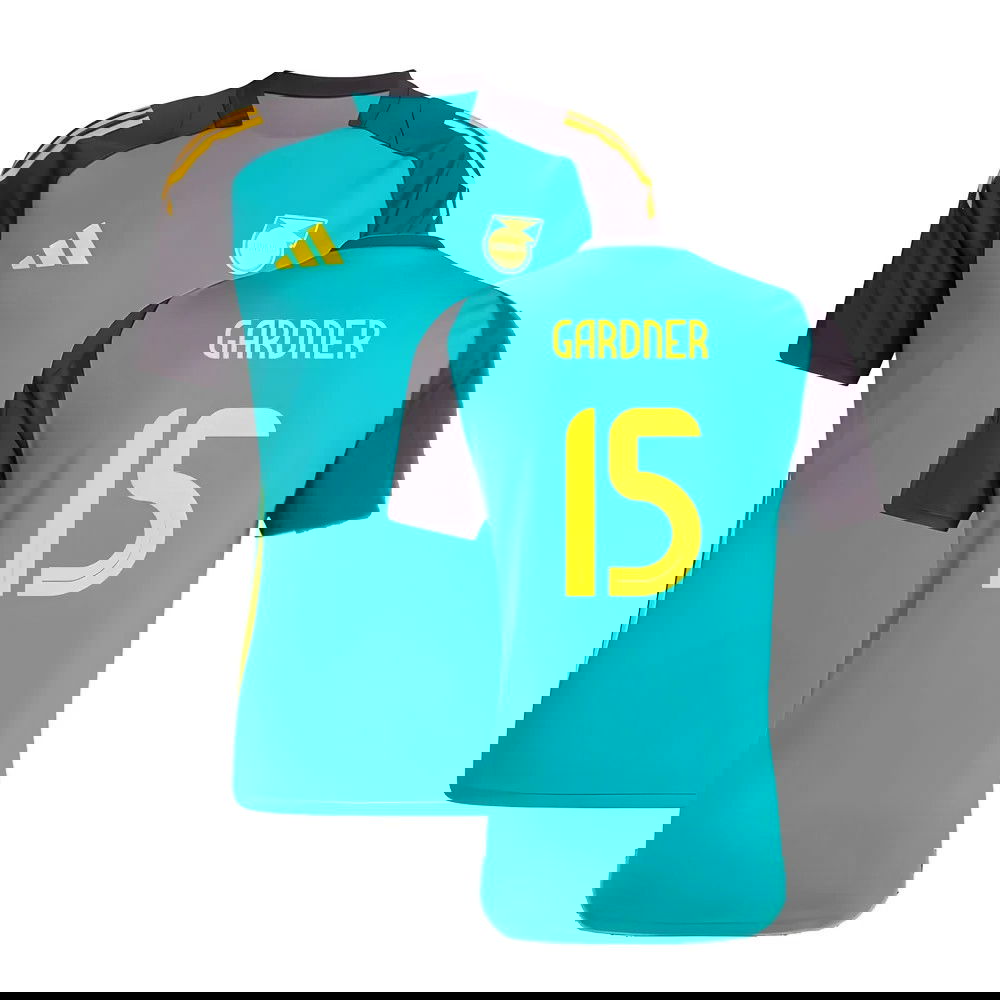 2024-2025 Jamaica Training Jersey (Green) (Gardner 15)