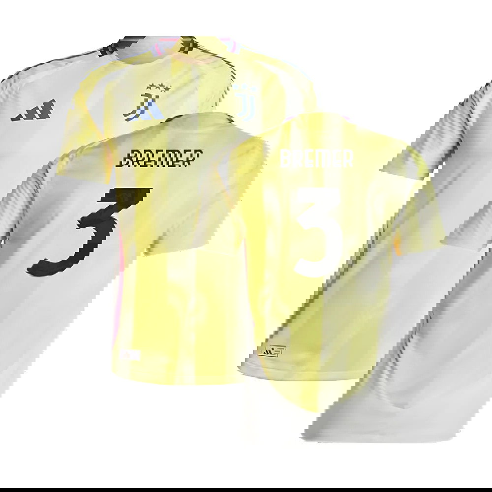 2024-2025 Juventus Authentic Away Shirt (Bremer 3)