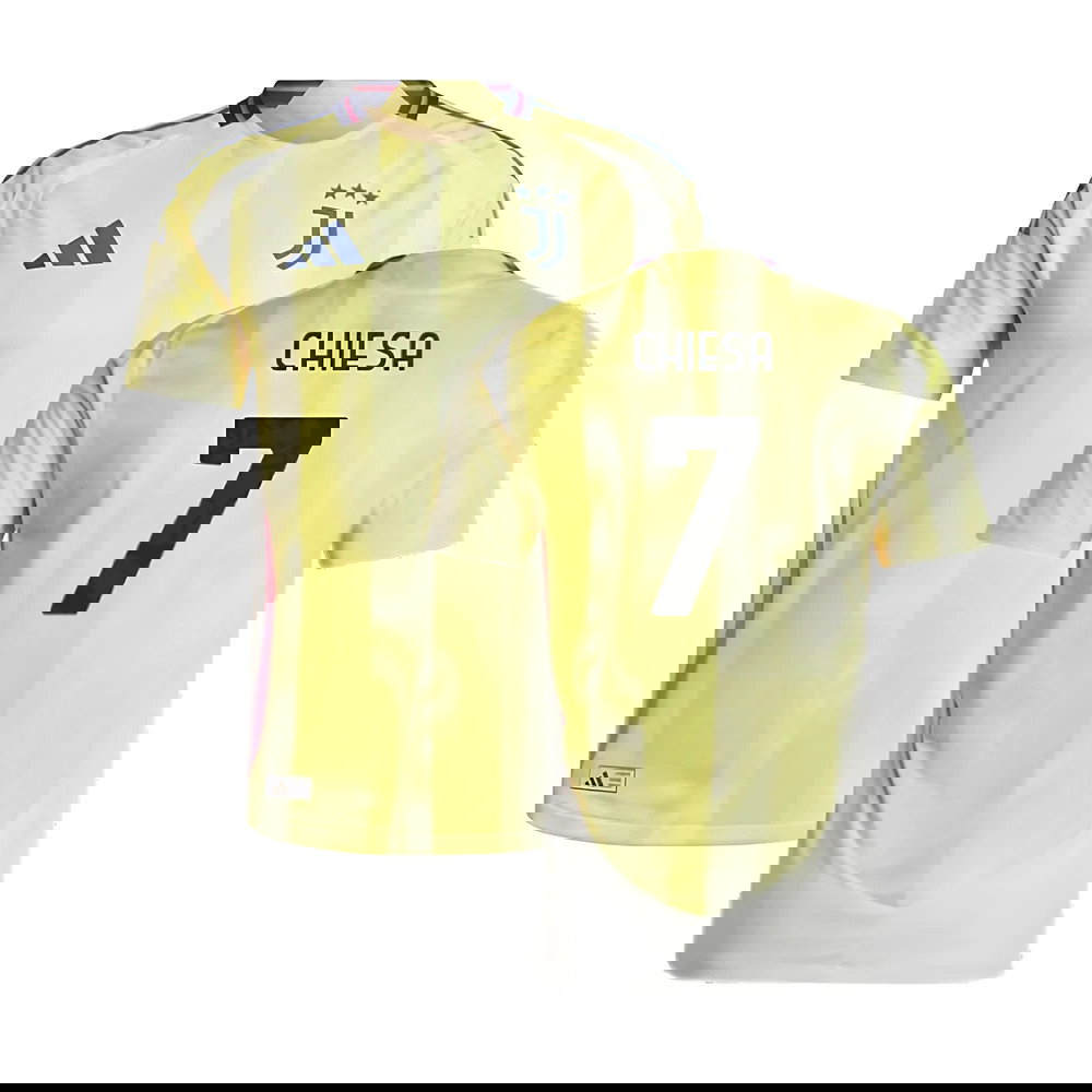 2024-2025 Juventus Authentic Away Shirt (Chiesa 7)