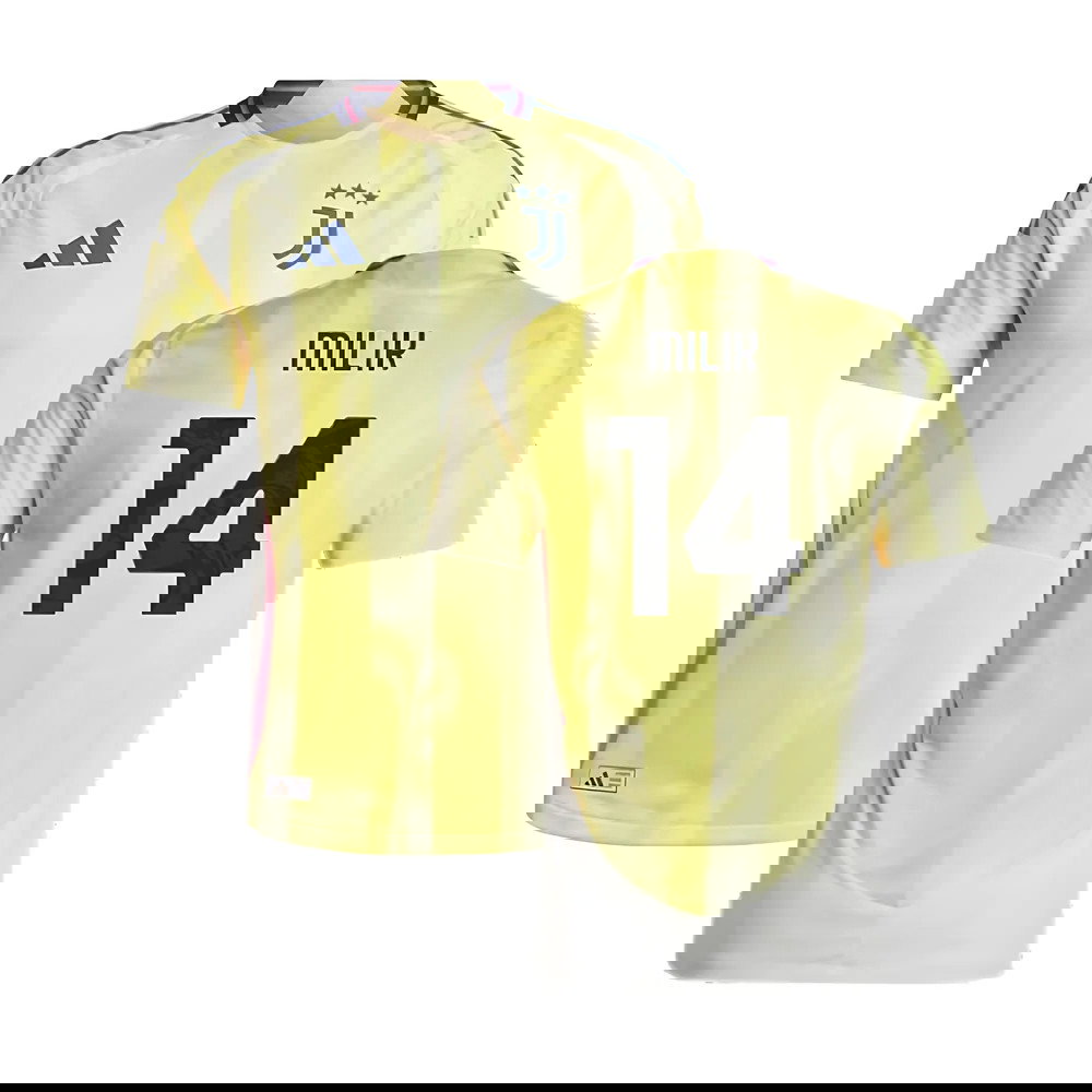2024-2025 Juventus Authentic Away Shirt (Milik 14)