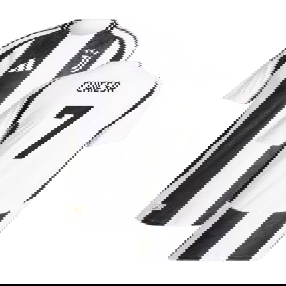 2024-2025 Juventus Authentic Home Shirt (Chiesa 7)