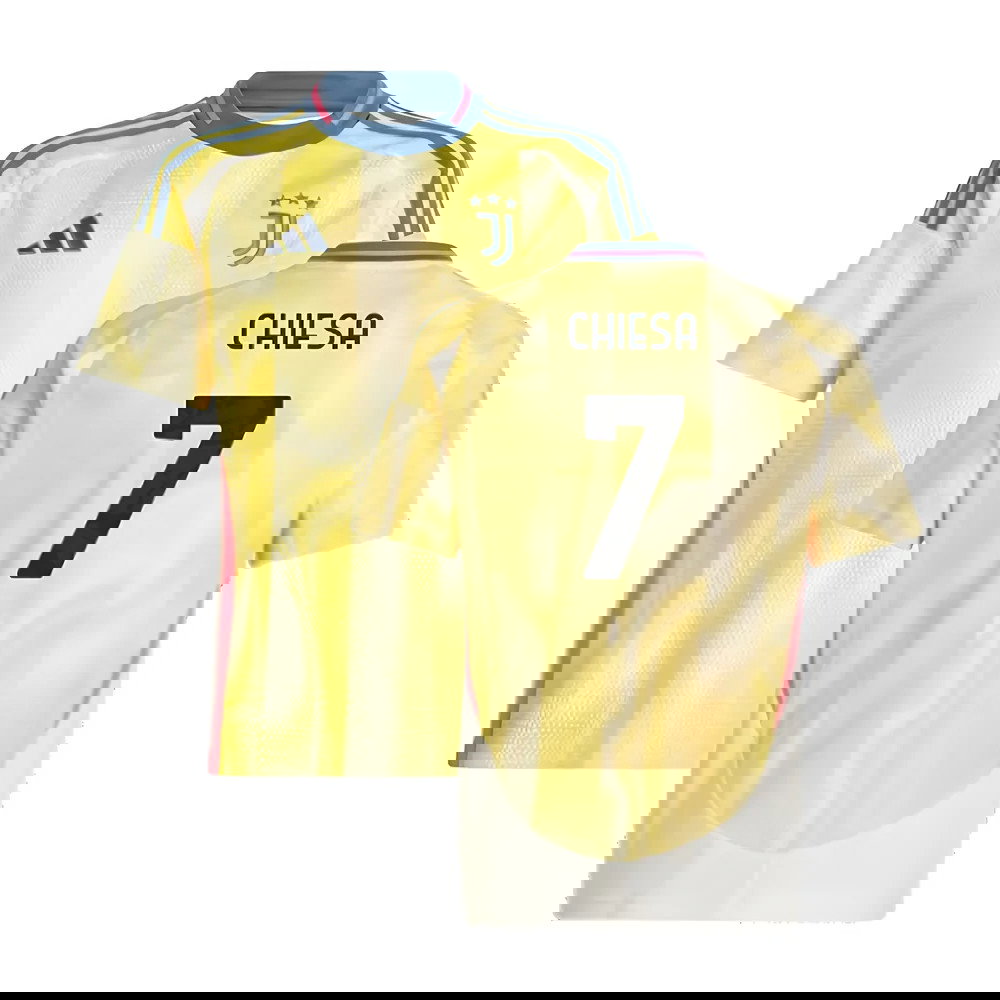 2024-2025 Juventus Away Shirt (Kids) (Chiesa 7)