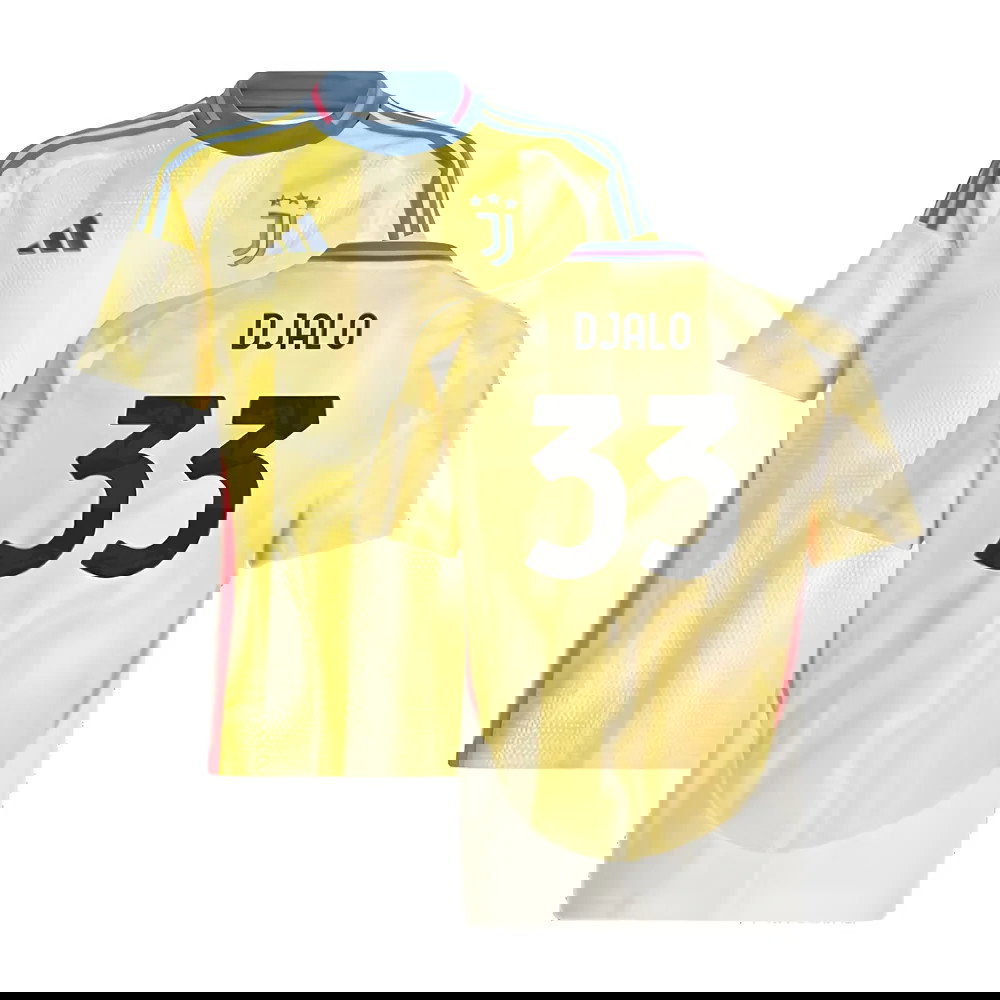 2024-2025 Juventus Away Shirt (Kids) (Djalo 33)
