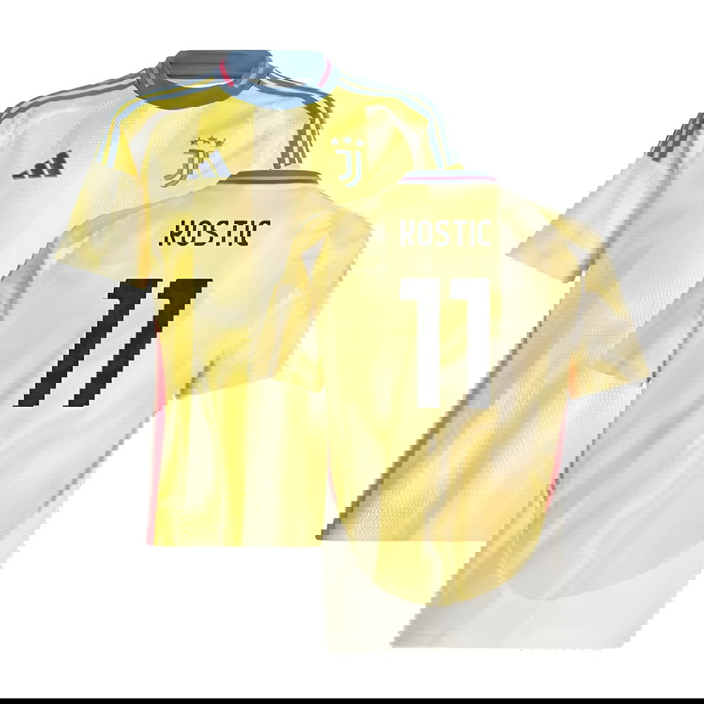 2024-2025 Juventus Away Shirt (Kids) (Kostic 11)