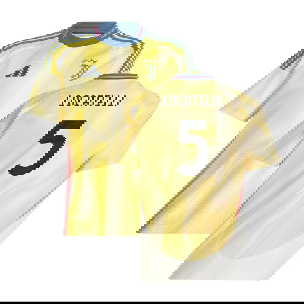 2024-2025 Juventus Away Shirt (Kids) (Locatelli 5)