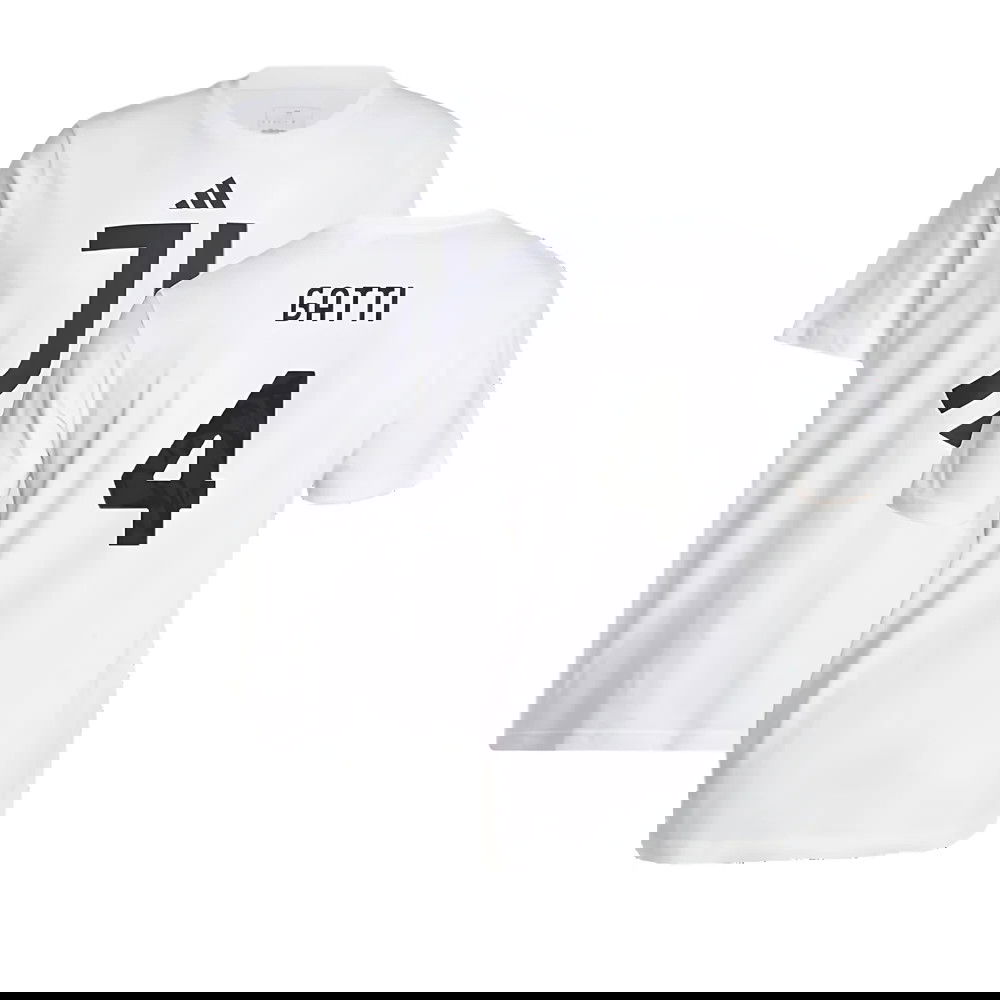 2024-2025 Juventus DNA Graphic Tee (White) (Gatti 4)