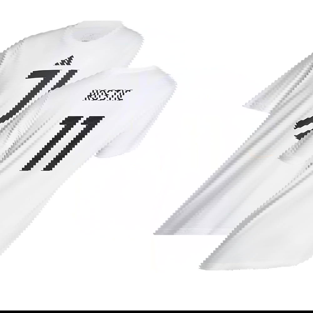 2024-2025 Juventus DNA Graphic Tee (White) (Kostic 11)
