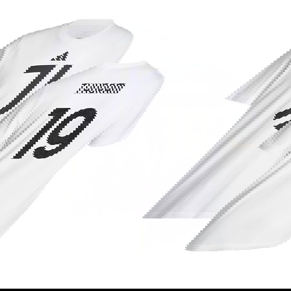 2024-2025 Juventus DNA Graphic Tee (White) (Thuram 19)