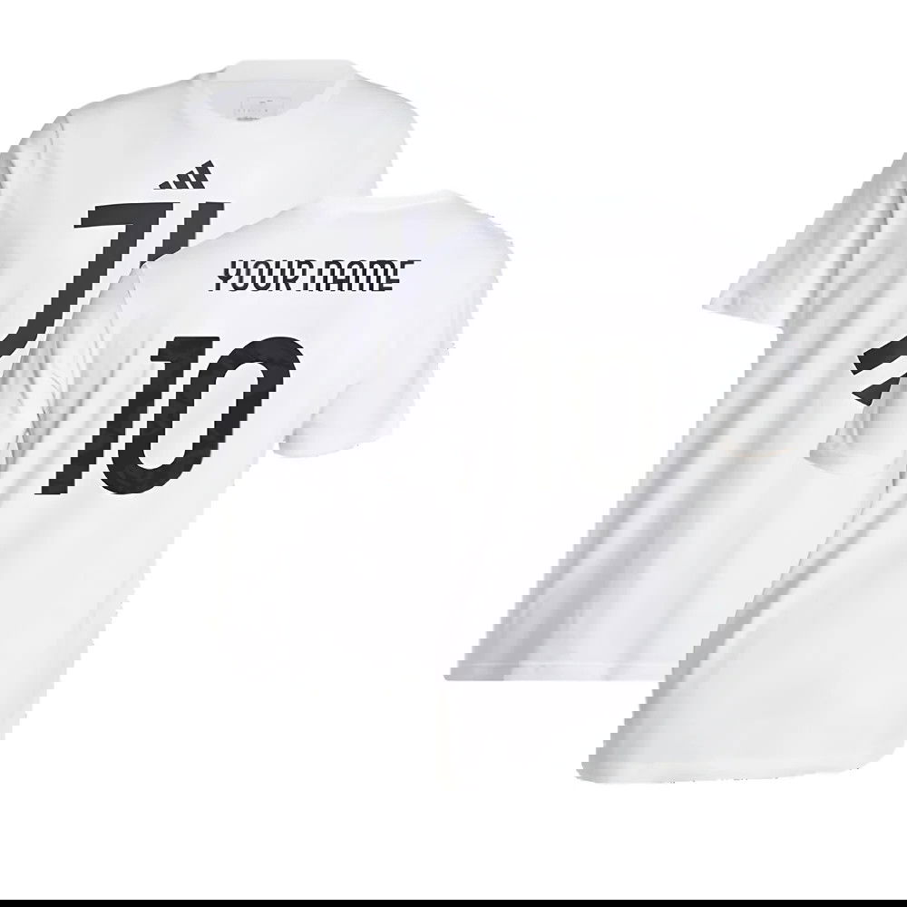 2024-2025 Juventus DNA Graphic Tee (White) (Your Name)