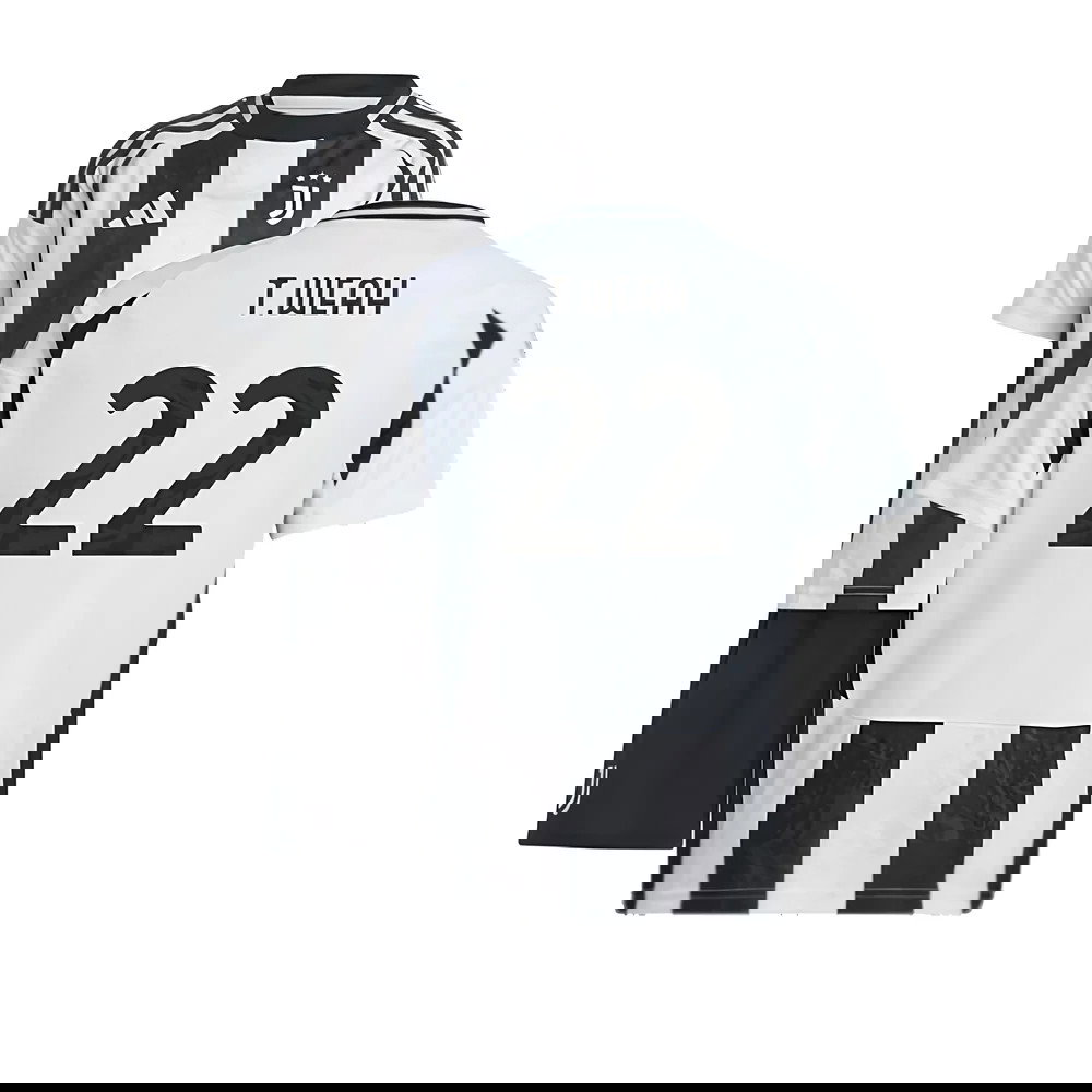 2024-2025 Juventus Home Mini Kit (T.Weah 22)